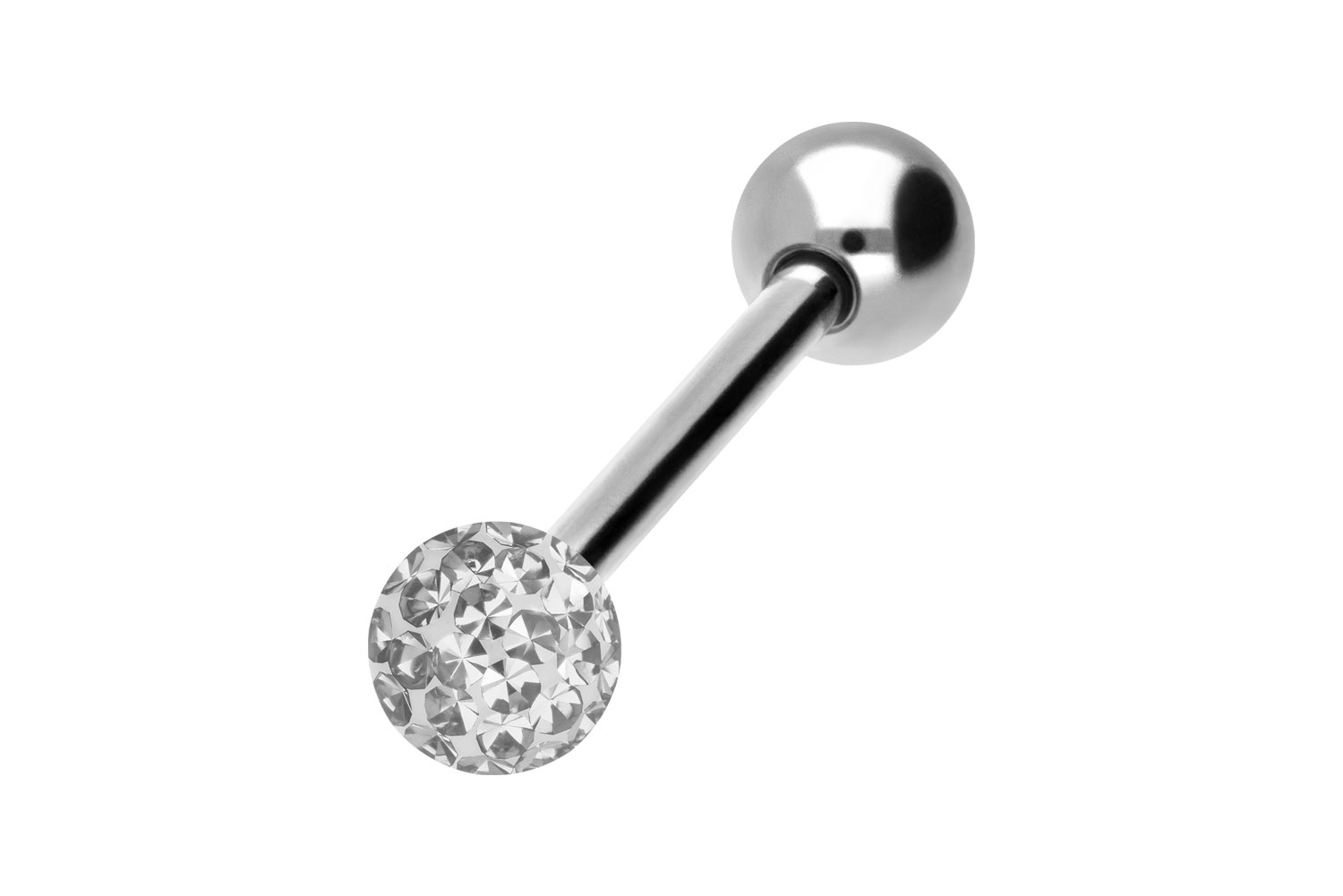 Chirurgenstahl Barbell Piercing EPOXY- + CHIRURGENSTAHL-KUGEL
